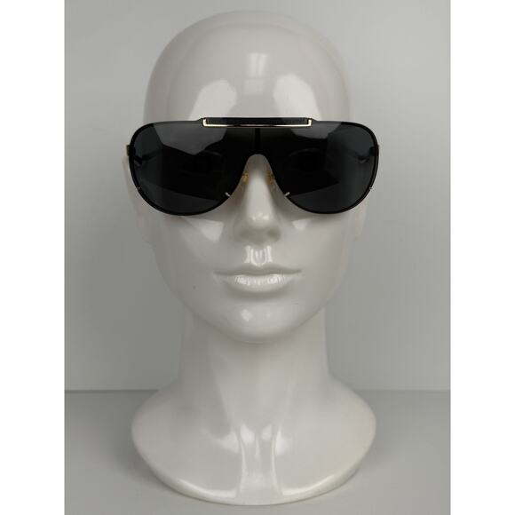 Versace Sunglasses MOD. 2140 1002/87 – Black Lens with Gold Accents - Picture 1 of 12